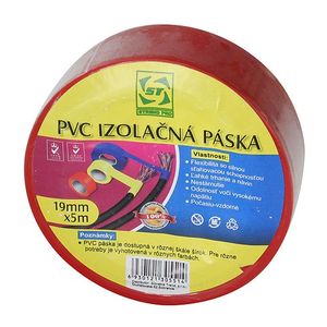 Izolir traka crvena do 80°C, 19mm x 10m, 1 kom