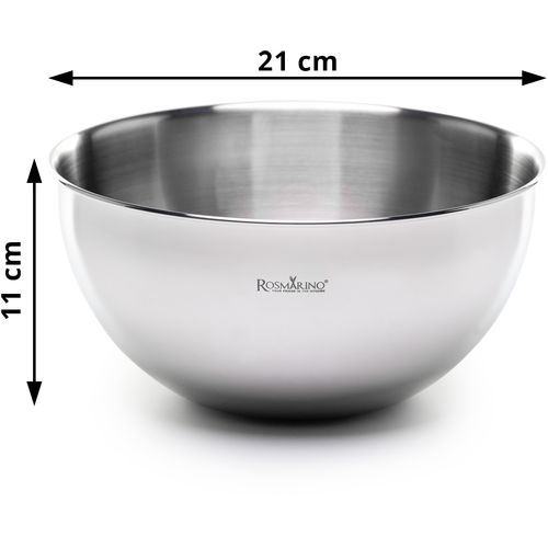 Posuda za mešanje od nerđajućeg čelika Rosmarino Pour&Cook - 21cm slika 6