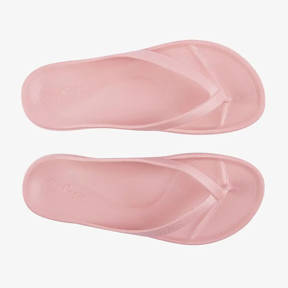 Coqui Ženske japanke Naitiri, Metallic Powder Pink slika 5