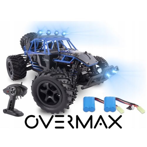 Overmax auto na daljinsko upravljanje, 45km/h, 4x4, ovjes, domet 100m X-FLASH slika 1