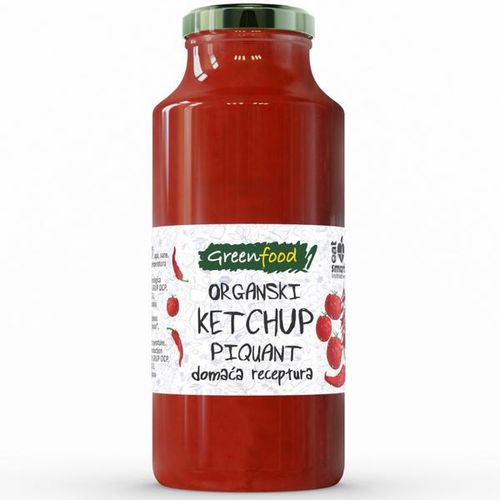 Greenfood Ketchup Pikant Eko 270g slika 1