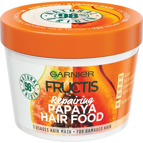 Garnier Fructis Hair Food Papaya maska za kosu 390ml slika 1