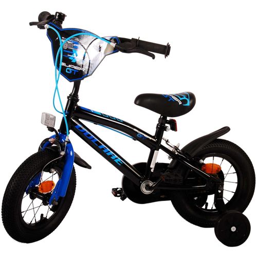 Dječji bicikl s dvije ručne kočnice Volare Super GT 12" plavi slika 14