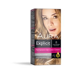 AURA Explicit farba za kosu 8 Svetlo plava