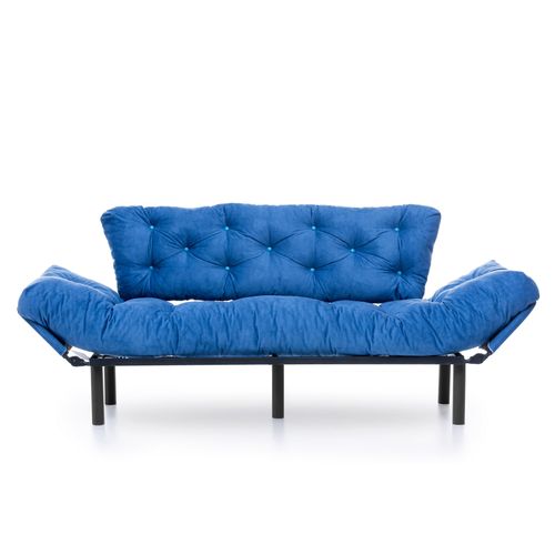 Atelier Del Sofa Trosjed na razvlačenje, Plava, Nitta Triple - Blue slika 8