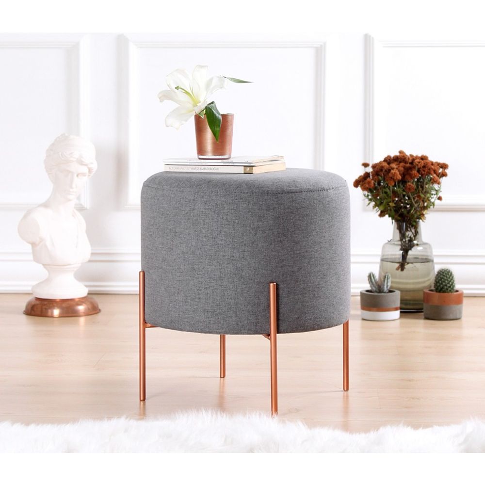 Copper 51 - Sivi Pouf slika 1