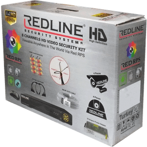 REDLINE Set za video nadzor, 8ch, 2.0Mpixel, Cloud - Gold CCTV 8