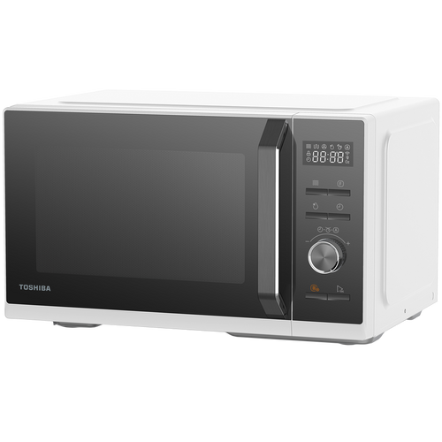 3-in-1 Microwave Oven with Grill and Combination Hob, 26 Litres, Rotating Plate with Storage, Timer, Built-in LED Lights, 900 W, Grill 1000 W, Pizza Programme, White, Product dimensions: 442*368*260 slika 2