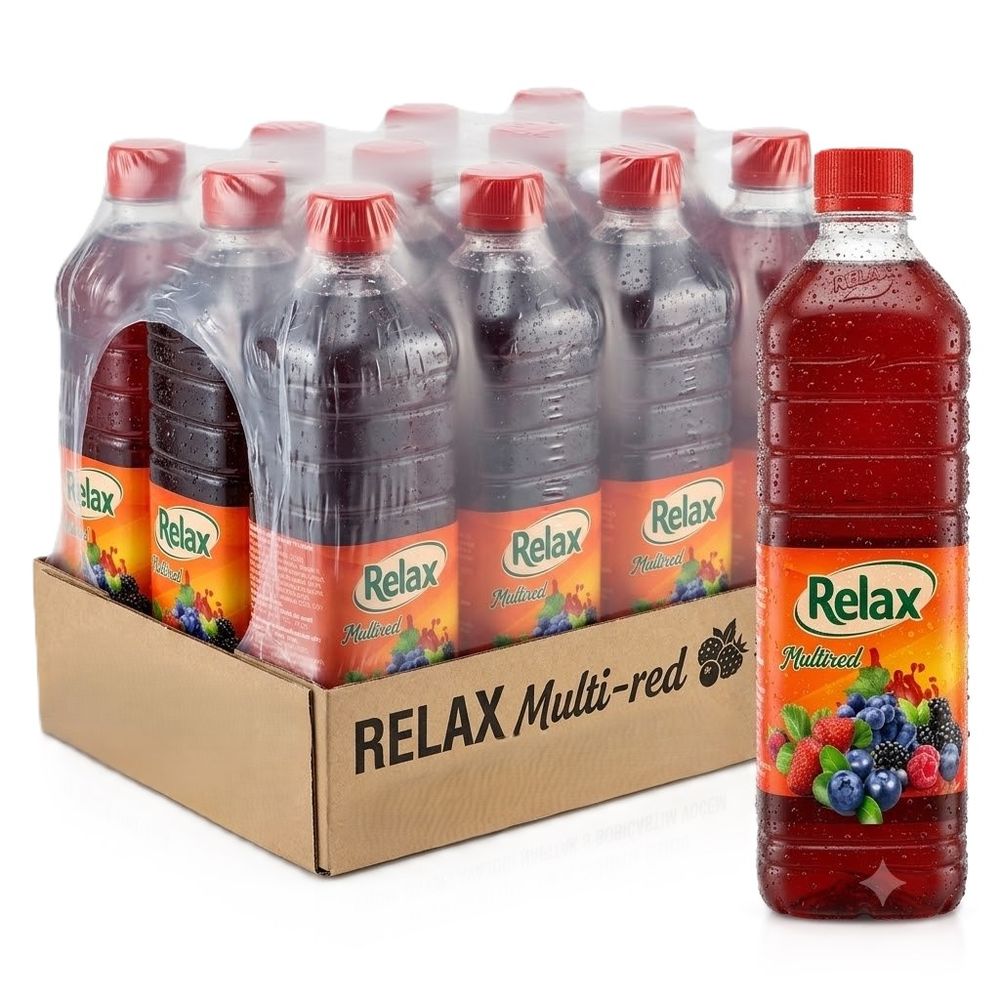 Relax sok Multired flaša 500ml x 12 kom  slika 1
