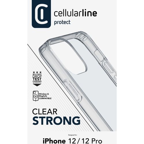 Cellularline Clear Duo maskica za iPhone 12/12 Pro slika 2