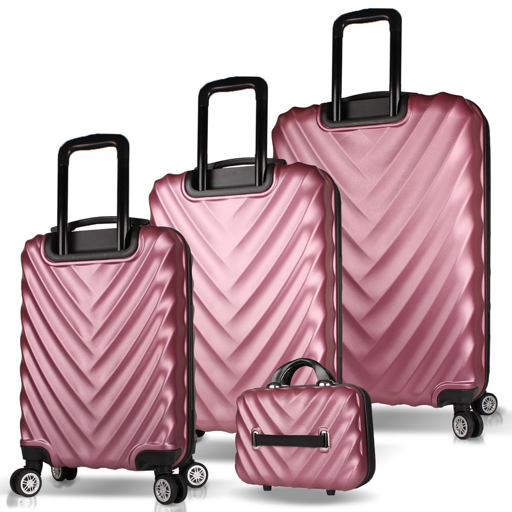 Set Kofera u Roze Zlatnoj Boji (4 Komada) slika 2