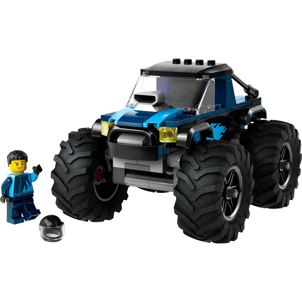 LEGO 60402 Plavi čudovišni kamion slika 2