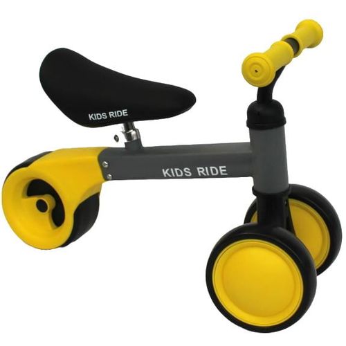 Bicikl guralica Kids Ride 606, Sivo-žuta slika 1