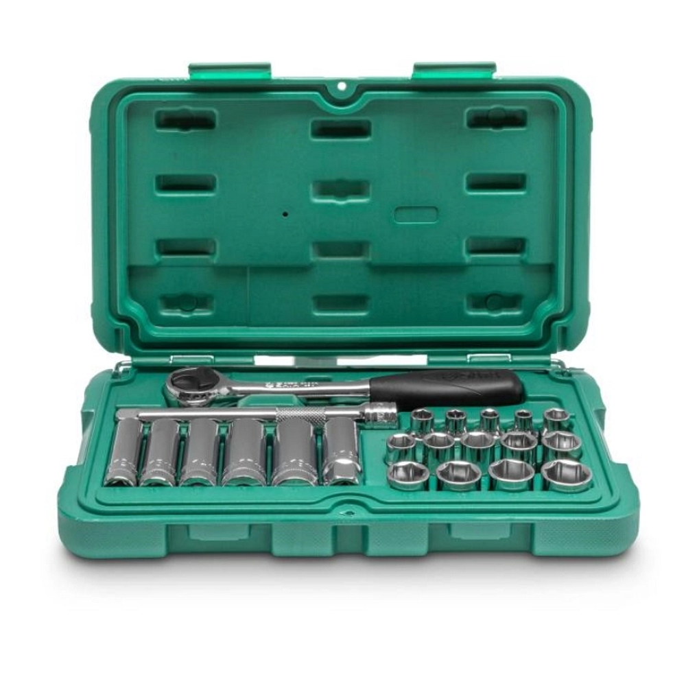 Set nasadnih ključeva SATA ST09524 3/8″ 6-19 mm 22 komada slika 2
