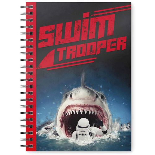 Original Stormtrooper Swimtrooper A5 notebook slika 2