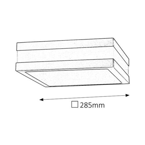 Rabalux Stuttgart spoljna plafonska lampa E27 2x11W IP44 antik Spoljna rasveta slika 2