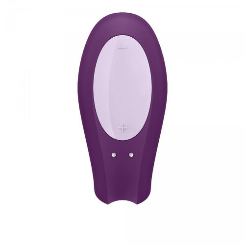 Vibrator za parove Satisfyer Double Joy, ljubičasti slika 4