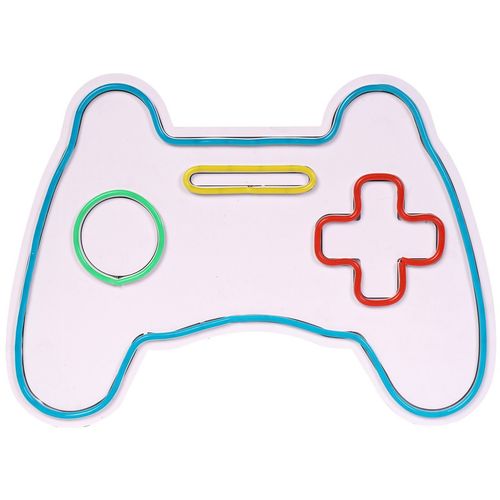 Play Station Gaming Controller - Blue Multicolor Decorative Plastic Led Lighting slika 5