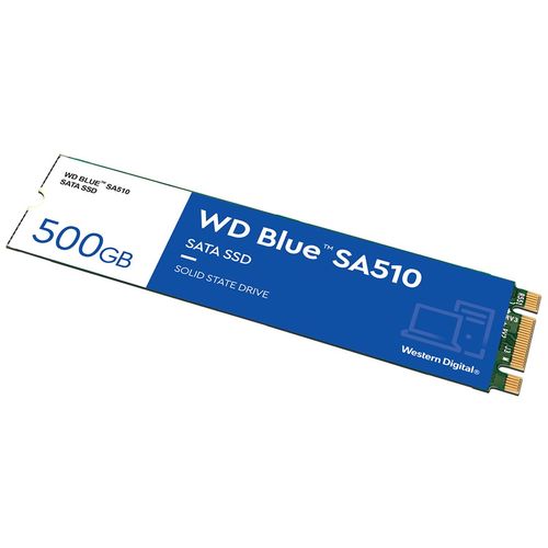 SSD WD Blue SA510 500GB M.2 SATA III, WDS500G3B0B slika 3