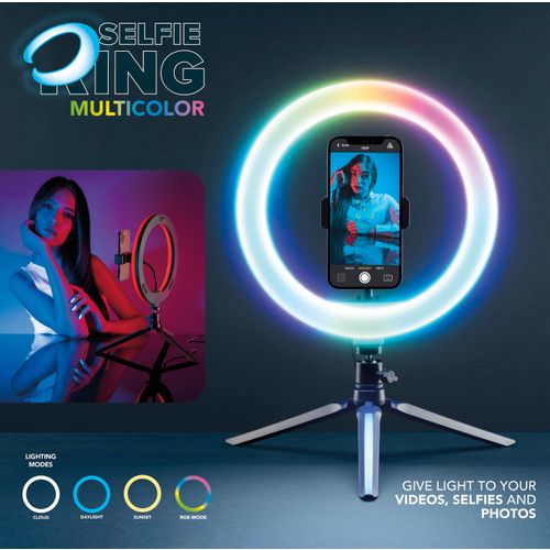 Cellularline Selfie Ring mini multicolor slika 6