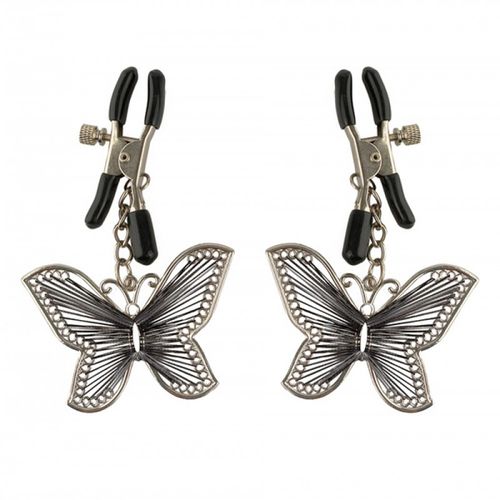 Nakit za bradavice Butterfly Nipple Clamps slika 1