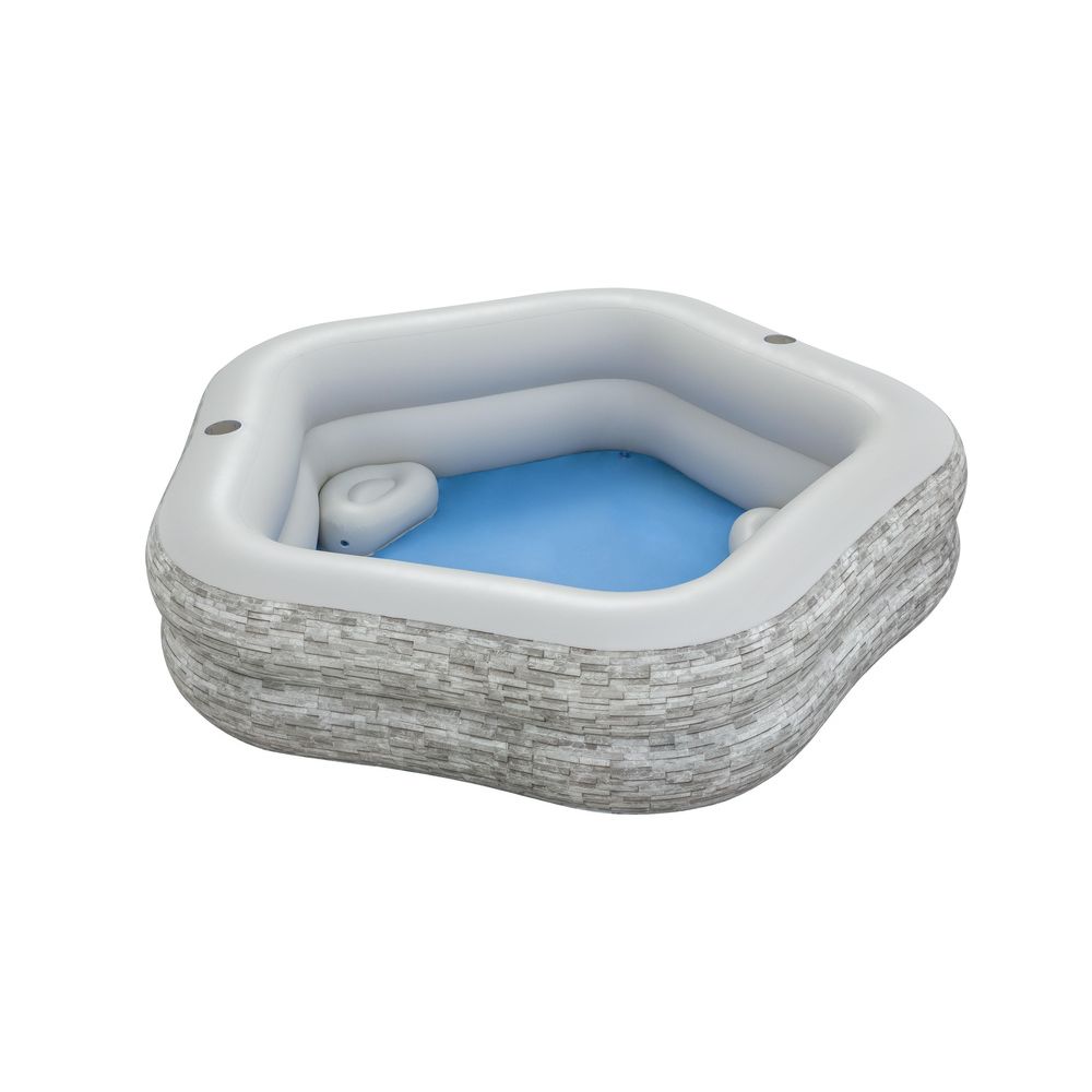 Bazen na napuhavanje 213x 206x 53 cm Bestway 54423 slika 3