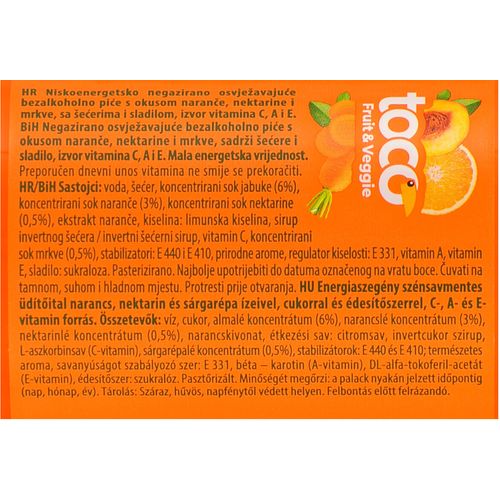 Toco naranča mrkva nektarina 0,5l, pakiranje  6 komada slika 3
