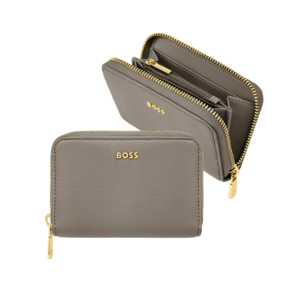 Hugo Boss novčanik Signature Lady HEM616Z, taupe slika 4