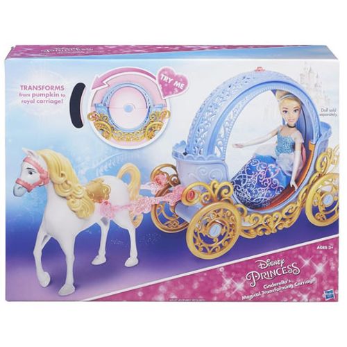 Disney princeze: Pepeljugina čarobna transformirajuća kočija - Hasbro, 40 cm slika 1