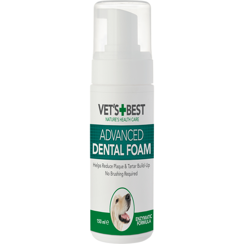 Vet's Best dental pena za čišćenje zuba pasa 150 ml slika 1