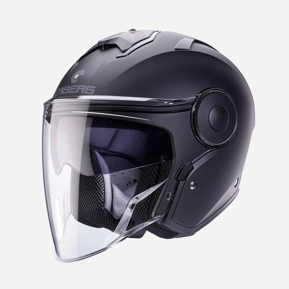 Otvorena – jet kaciga za motor Caberg Soho - Crna vel.XXL slika 1