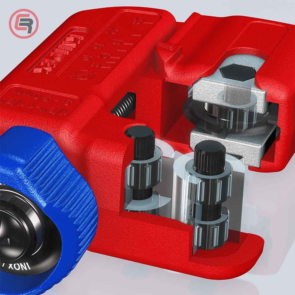 Knipex Rezač Za Bakarne i Čelične Cijevi TubiX S fi 6-35 mm / 90 31 01 slika 4