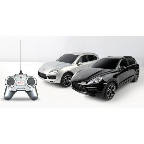 Rastar RC Porsche Cayenne 1:24 - crn, bel slika 1