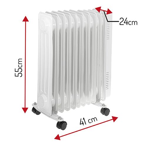 Adler uljni radijator AD 7816, 9 reb, 2000W slika 9