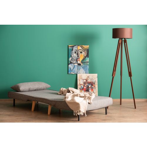 Atelier Del Sofa Fotelja na razvlačenje, Svijetlo siva, Folde Single - Light Grey slika 4