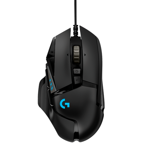 Logitech G502 HERO Gaming Miš, USB, Crni slika 4