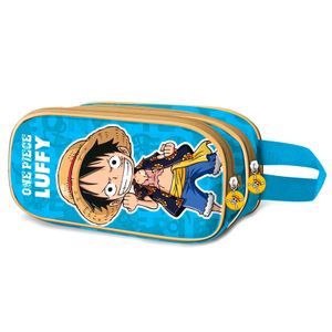 One Piece Monkey double pencil case