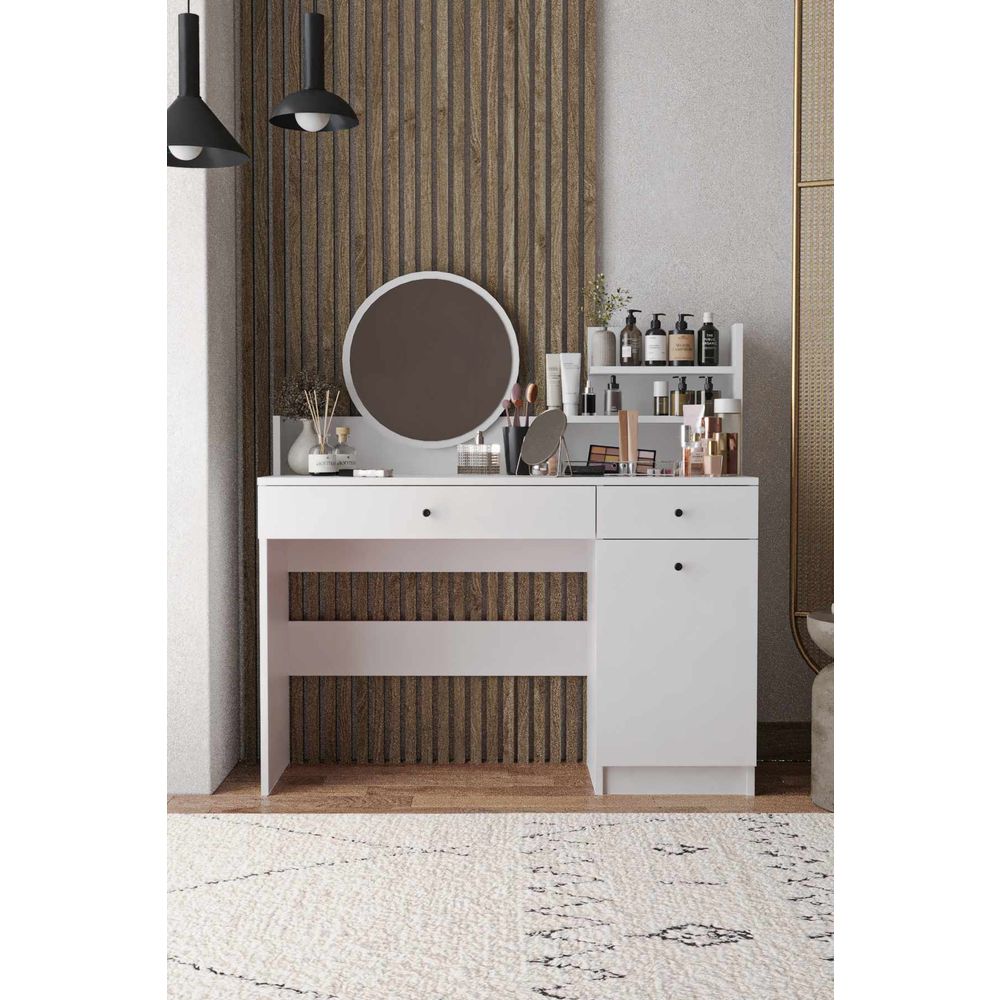 Make-Up Stol Harmony 2 - Bijela slika 1