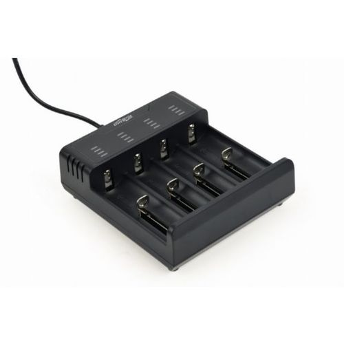 Gembird Fast Battery Charger Ni-MH Li-ion, black slika 1