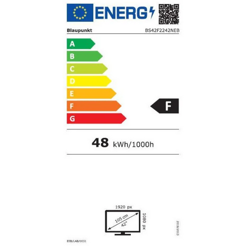 Blaupunkt FHD LED TV BS42F2242NEB slika 2