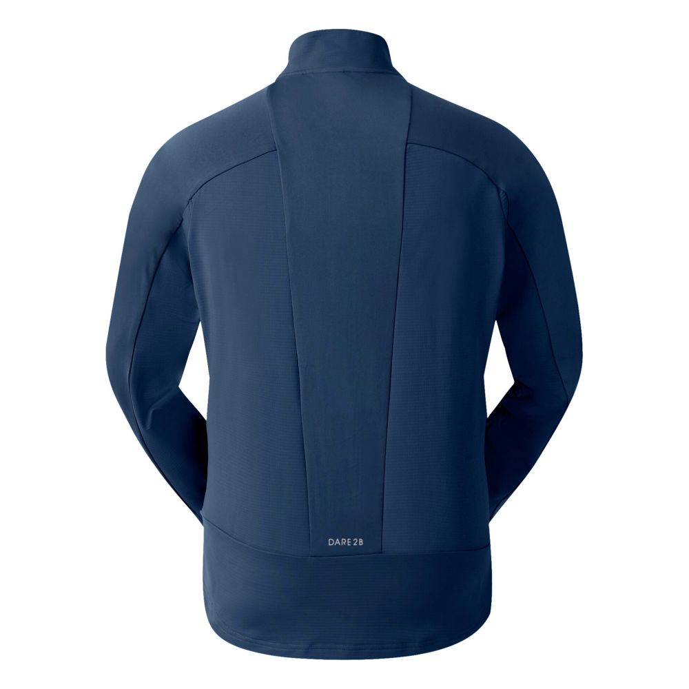 Dare2B Muški duks na kopčanje Substratum IV Stretch, Moonlight Denim slika 3