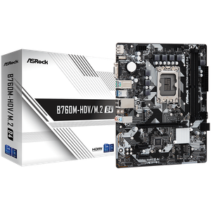 ASROCK B760M-HDV/M.2 D4 Matična ploča za stolna računala