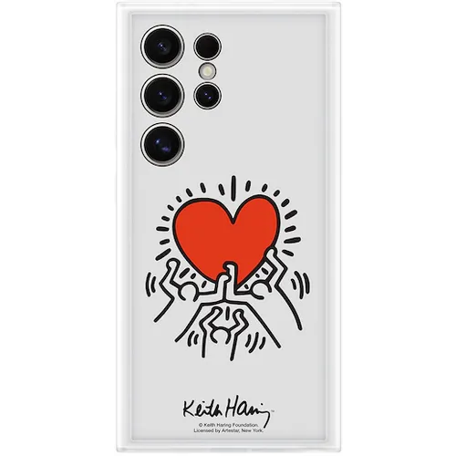 Samsung Galaxy S24 Ultra Flipsuit Case White (includes White Keith Haring plate) slika 1