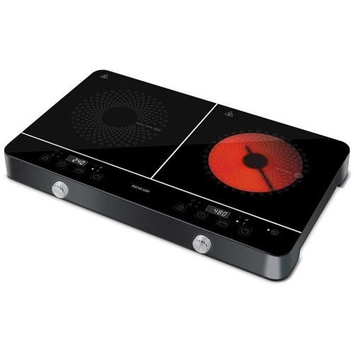 Sencor indukcijska + infracrvena ploča za kuhanje SCP 4001BK slika 2