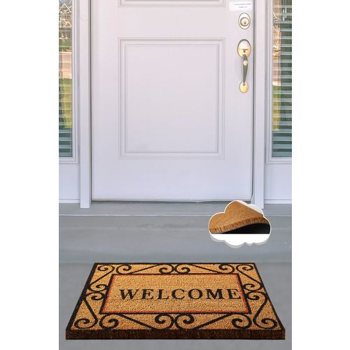 Fold - Beige  Multicolor Coco Doormat slika 1