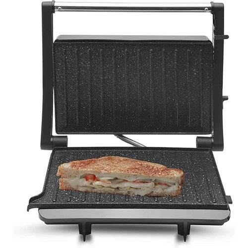 SOGO Sendvič  toster i roštilj, 2 šnite, ploče s roštiljem, 180° otvaranje ploča, snaga 1000W slika 2