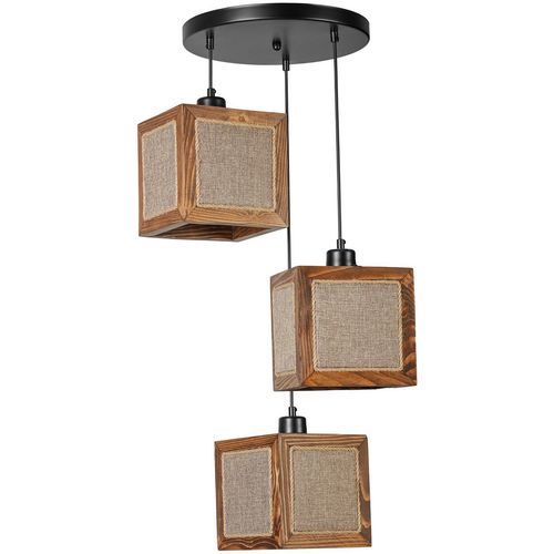 Kumsal 8702-3 Rattan
Walnut
Black Chandelier slika 3