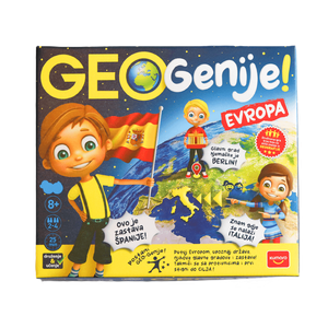 Kumaro Društvena igra Geo Genije! - Evropa 