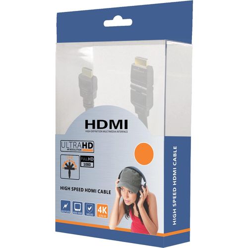 ZED electronic HDMI kabl, 3.0 met, ver. 1.4, 4K, 3D, HEC, HDCP, ARC - HDMI2/3.0 slika 1