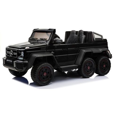 Licencirani Mercedes 6x6 SX1888 crni - auto na akumulator slika 3